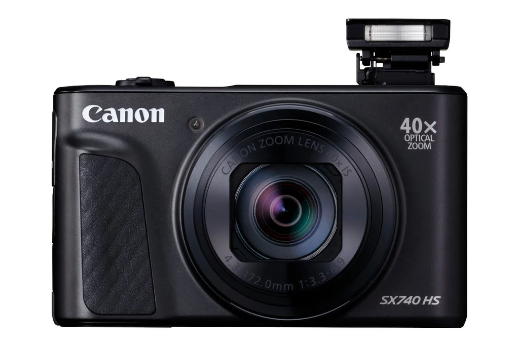 Canon PowerShot SX740 HS (Silver) – 20.3MP Compact Camera with 40× Optical Zoom & 4K UHD