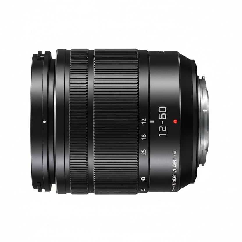 Panasonic Lumix G Vario 12-60mm f/3.5-5.6 ASPH. POWER O.I.S. Lens (H-FS12060) Panasonic