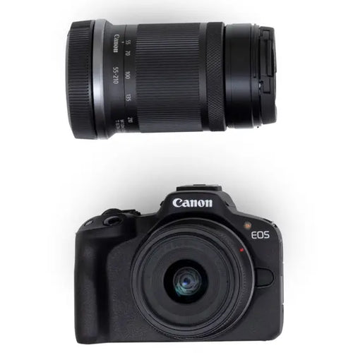 Canon EOS R50 Mirrorless Camera Body (Black) – 24.2MP APS-C, 4K Video, Dual Pixel