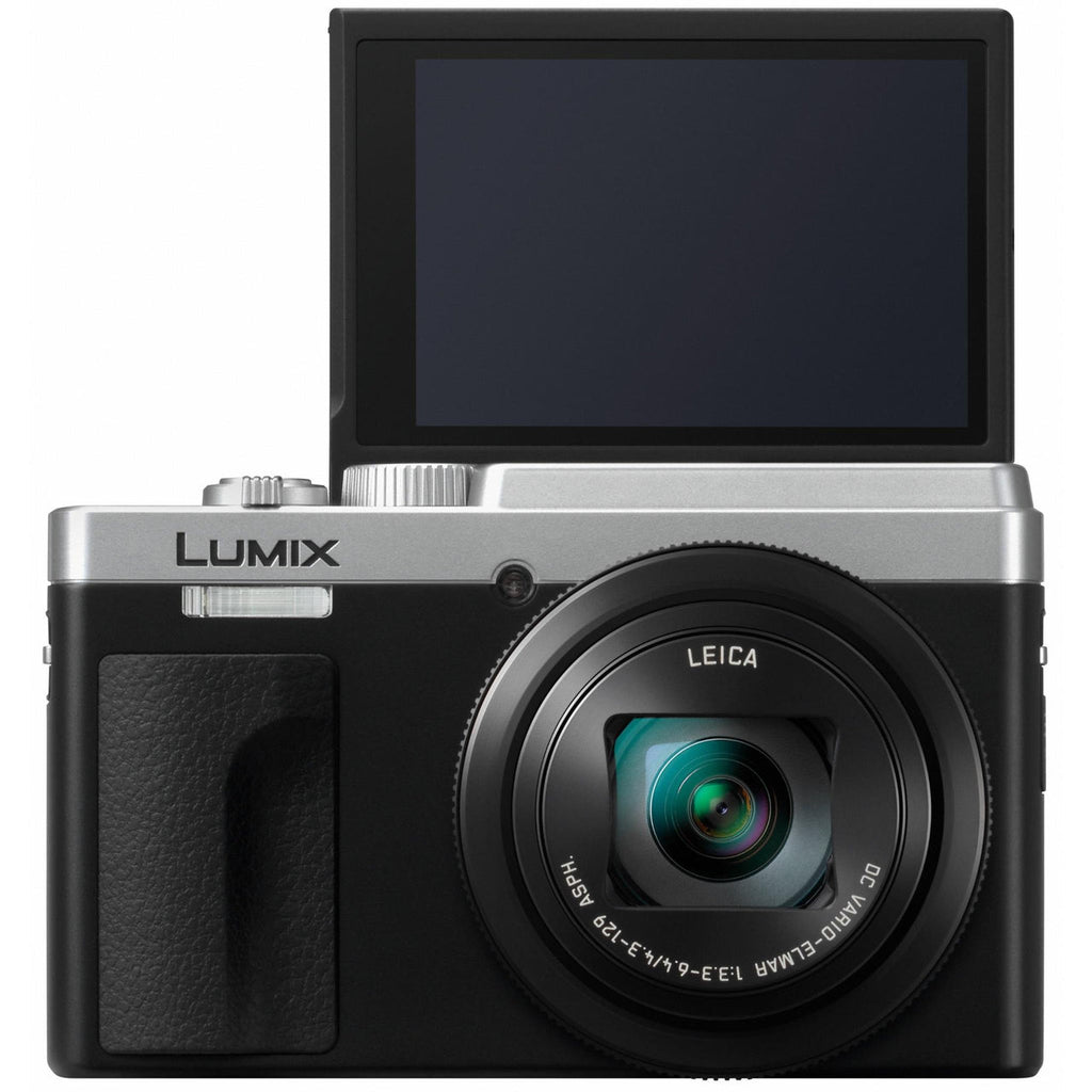 Panasonic Lumix DMC-TZ95D Compact Digital Camera - Silver Panasonic