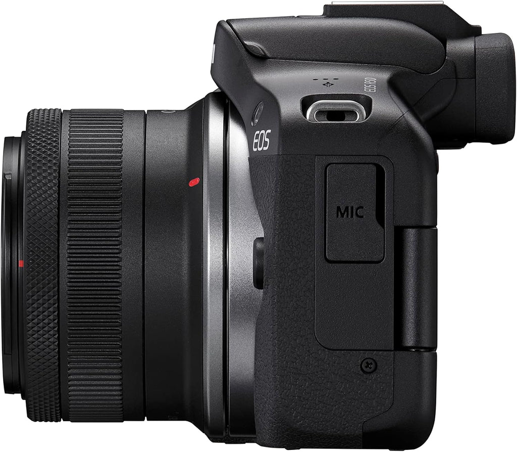 Canon EOS R50 Kit with RF 18-45mm Lens (Black)