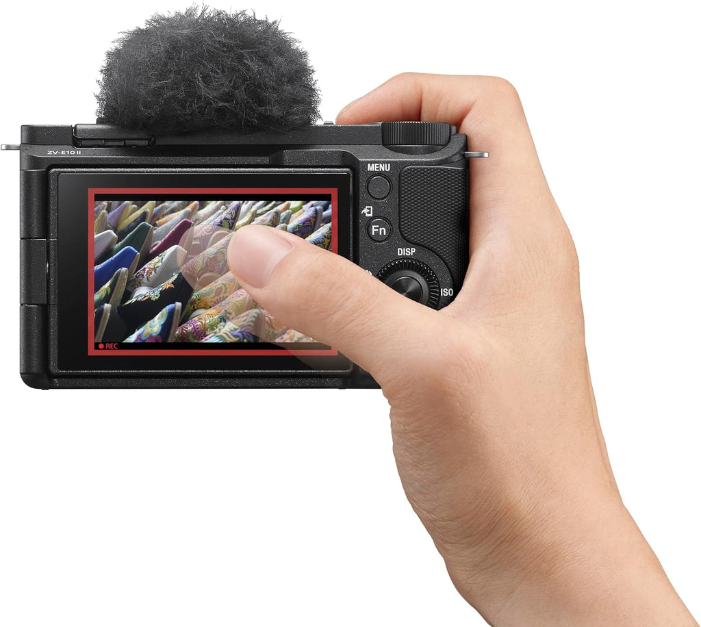 Sony ZV-E10 II Mirrorless Camera with 16-50mm Lens (ZV-E10M2K) – Black