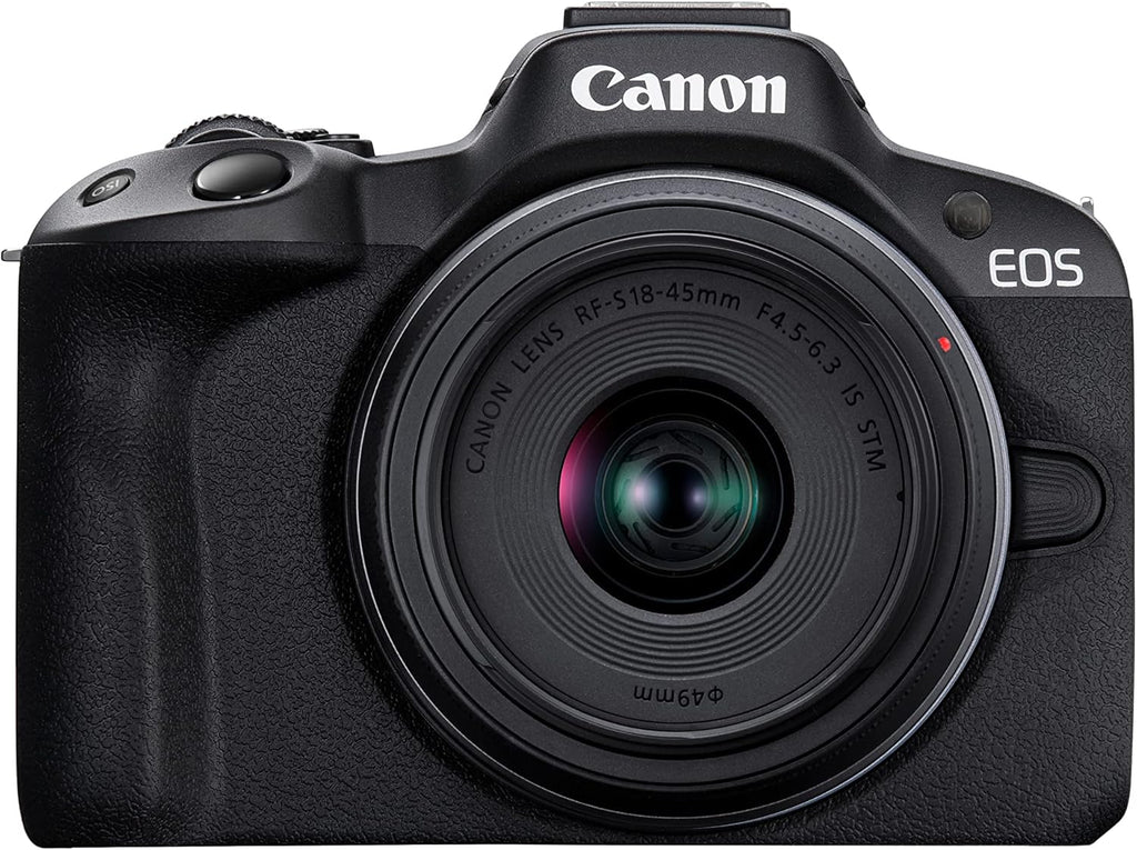 Canon EOS R50 Kit with RF 18-45mm Lens (Black)