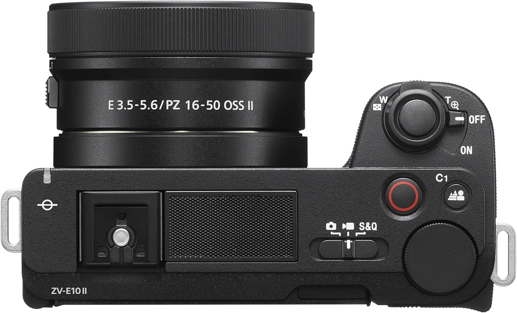 Sony ZV-E10 II Mirrorless Camera with 16-50mm Lens (ZV-E10M2K) – Black