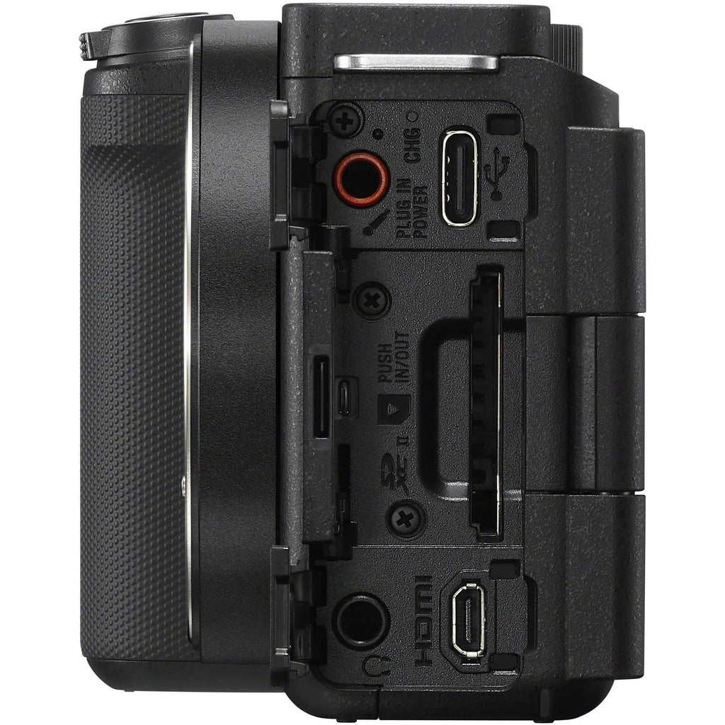 Sony ZV-E10 Mirrorless Camera with 16-50mm Lens (ILCZV-E10L) – 24.2MP APS-C, 4K Video, Black SONY