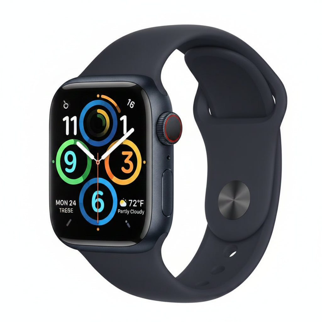 Apple Watch Series 7 45mm GPS Aluminium Case with Midnight Sport Band - Excellent - Refurbished Apple