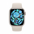 Apple Watch Series 7 45MM GPS + Cellular - Aluminum Case Starlight - Sport band Starlight - With 100% Battery - Pristine -  Refurbished () APPLE