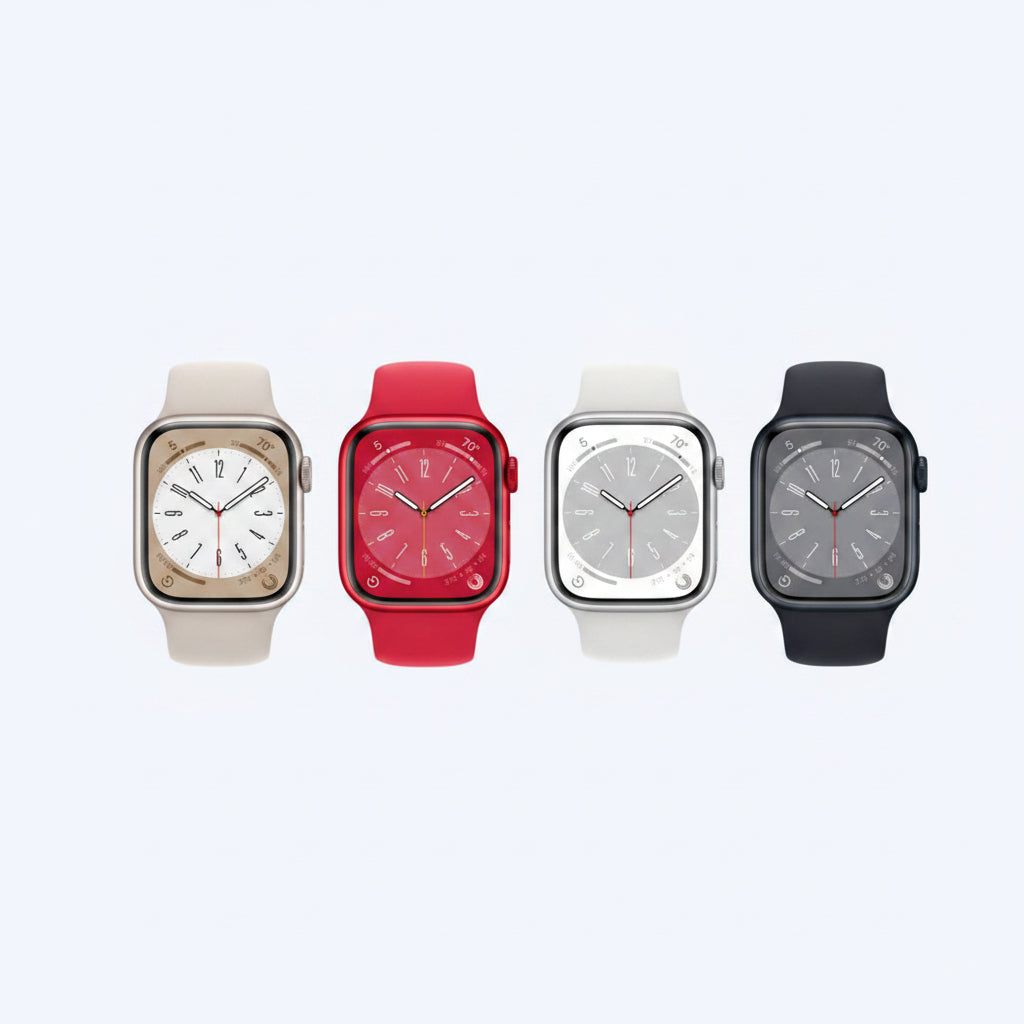 Apple Watch Series 8 GPS 41mm & 45mm - Aluminium Case - Midnight, Starlight, Silve, PRODUCT(RED) () Apple
