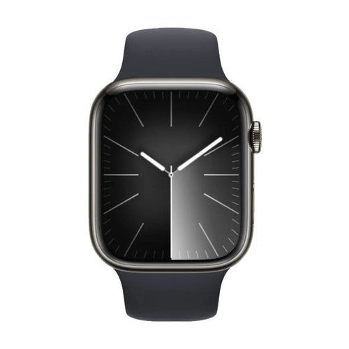 Apple Watch Series 9 41mm, 45mm GPS + Cellular Aluminium Case - Starlight, Silver, Midnight, Red, Pink, Graphite, Gold with Generic Band Smartwatch apple