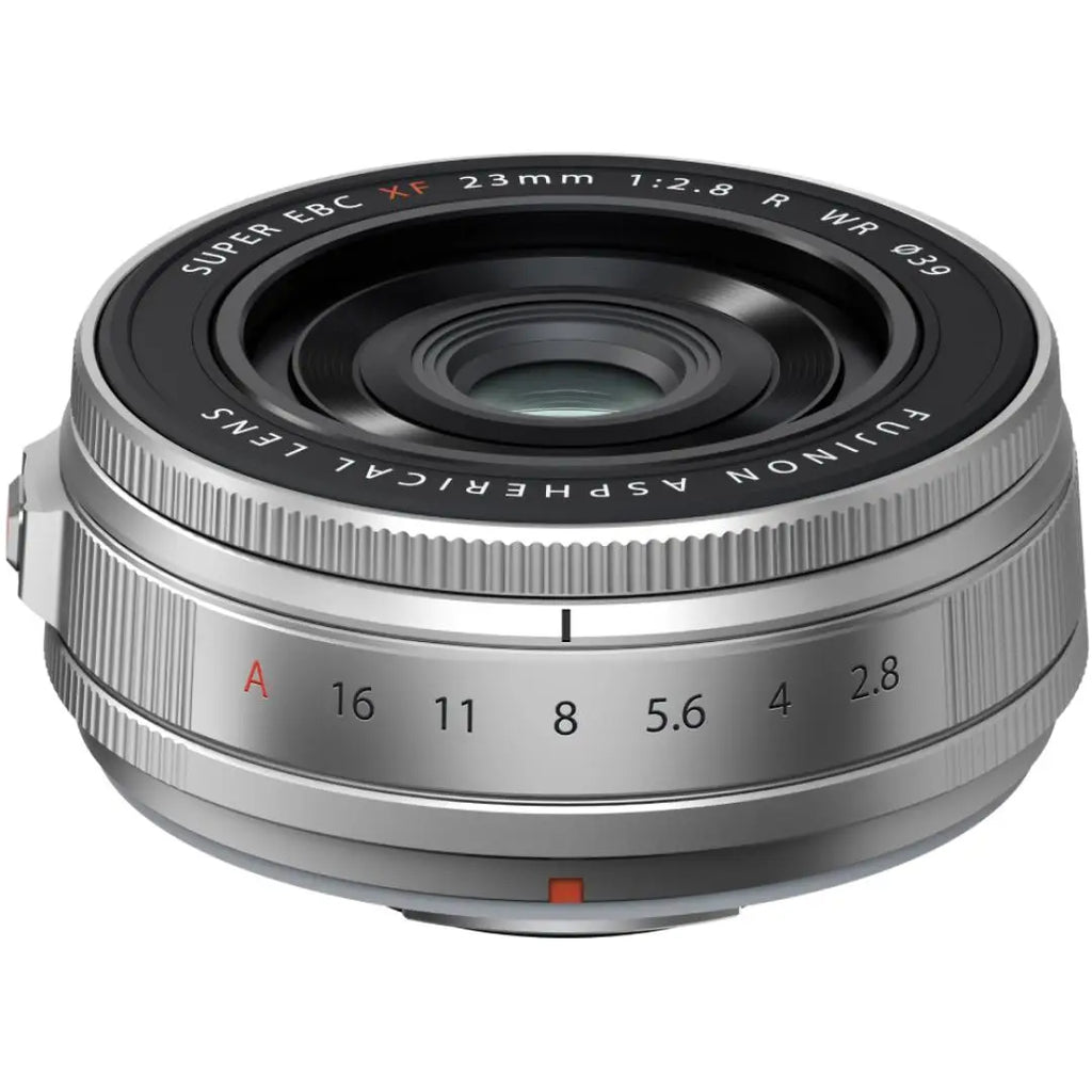 Fujifilm X-E5 Mirrorless Camera Kit with XF 23mm f/2.8 R WR Lens – Silver