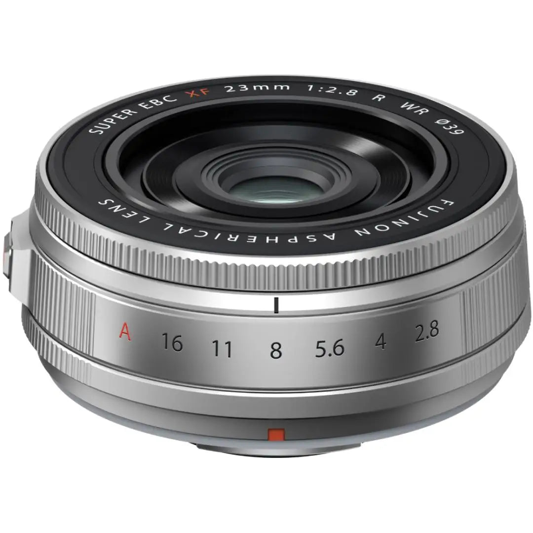 Fujifilm X-E5 Mirrorless Camera Kit with XF 23mm f/2.8 R WR Lens – Silver