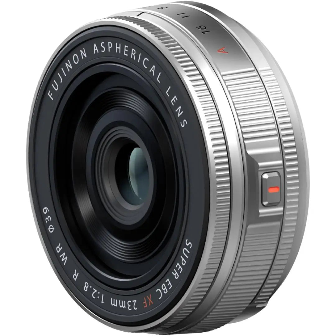 Fujifilm X-E5 Mirrorless Camera Kit with XF 23mm f/2.8 R WR Lens – Silver