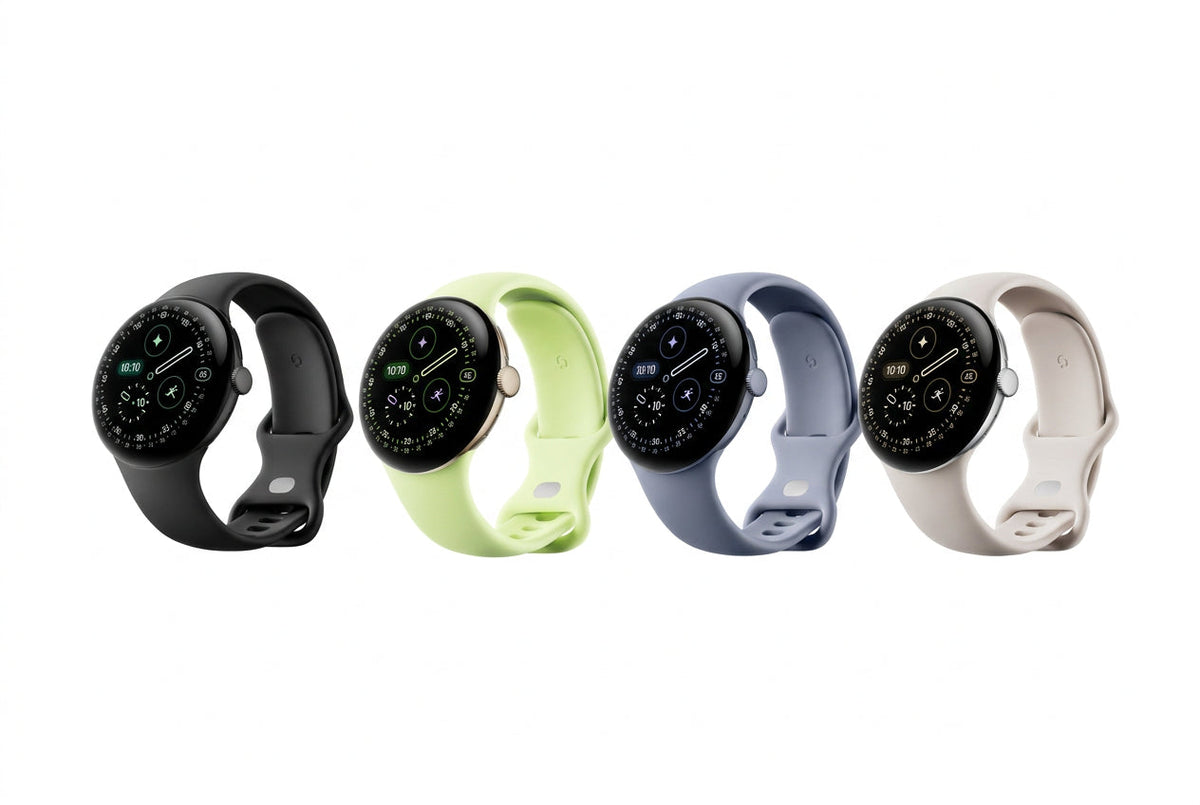 Google Pixel Watch 4 LTE - 41mm, 45mm - Matte Black, Polished Silver, Champagne Gold, Satin Moonstone - Smartwatch - Acceptable - Refurbished