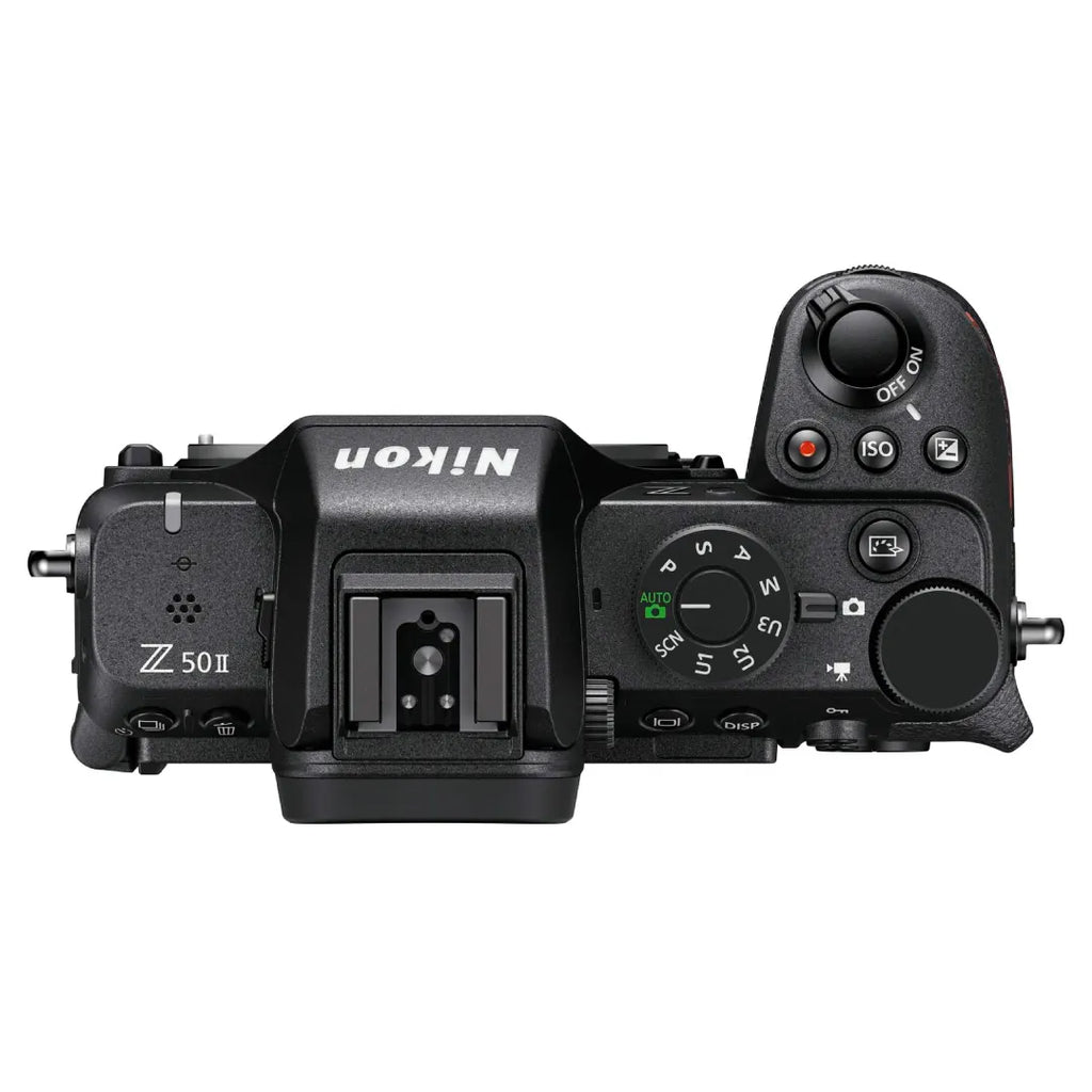 Nikon Z50 II Mirrorless Camera + Z DX 18–140 mm VR Kit — APS-C Travel & Vlogging Bundle