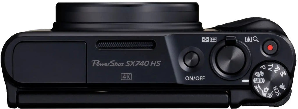 Canon PowerShot SX740 HS (Silver) – 20.3MP Compact Camera with 40× Optical Zoom & 4K UHD