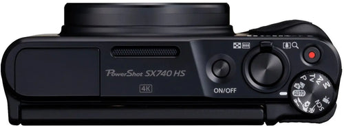 Canon PowerShot SX740 HS (Silver) – 20.3MP Compact Camera with 40× Optical Zoom & 4K UHD